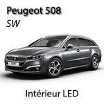Kit éclairage à LED intérieur  pour Peugeot  508 SW...