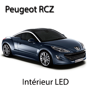 Kit éclairage à LED intérieur  pour Peugeot  RCZ  coupé  Kit complet