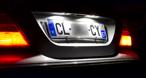 Eclairage plaque à LED pour Audi A6 c5