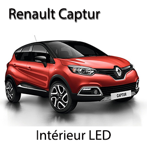 Kit éclairage à LED intérieur  pour Renault Captur  ...