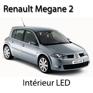 Kit éclairage à LED intérieur  pour Renault Megane 2