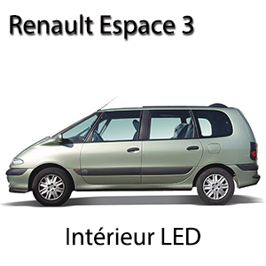 Kit éclairage à LED intérieur  pour Renault Espace 3 Kit essentiel