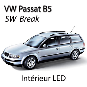 Kit éclairage à LED intérieur  pour Volkswagen Passat B5 sw Break ... Pack complet