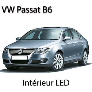 Kit éclairage à LED intérieur  pour Volkswagen Passat B6 ... Pack complet