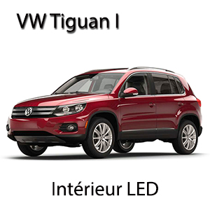 Kit éclairage à LED intérieur  pour Volkswagen Tiguan 1 ... Pack esentiel