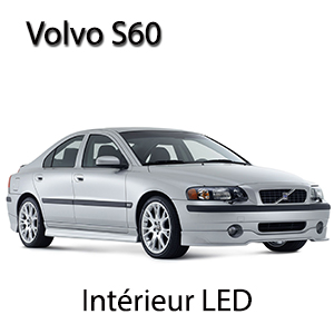 Kit éclairage à LED intérieur  pour Volvo S60  Pack complet
