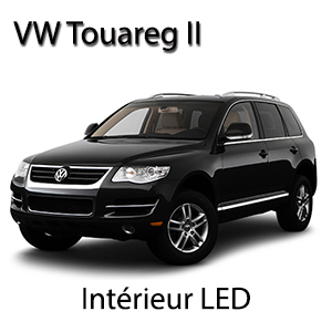 Kit éclairage à LED intérieur  pour Volkswagen Touareg 2 ... Pack complet