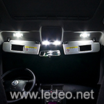 Kit éclairage à LED intérieur  pour Volkswagen Golf 4 ... Pack essentiel