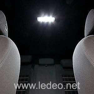 3 ampoules à  LED plafonnier arrière  pour Volkswagen GOLF 5
