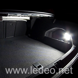 1 ampoule à LED lumière  coffre à bagages pour Ford Focus