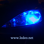 2 ampoules à LED smd  w5w / T10  Bleu